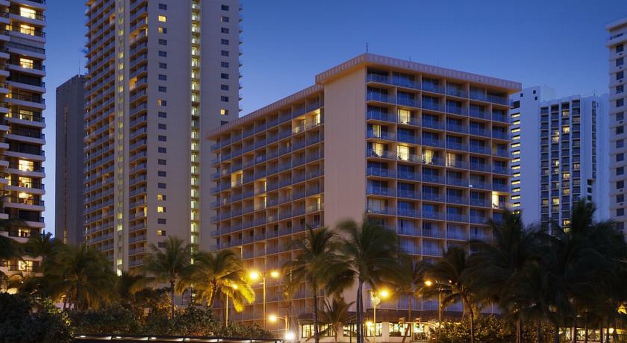 'Alohilani Resort Waikiki Beach Гонолулу Экстерьер фото
